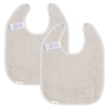 Set van 2 badstof slabben - Bib 2-pack dijon daily stone 